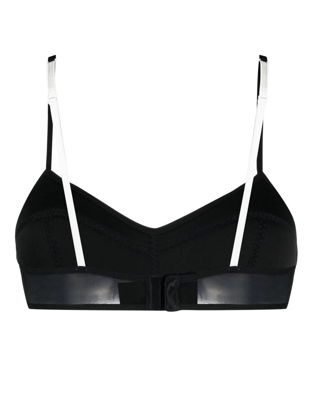 Karl Lagerfeld two-tone satin padded bra