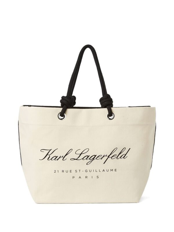 Karl Lagerfeld  Hotel Karl beach tote bag - Image 4