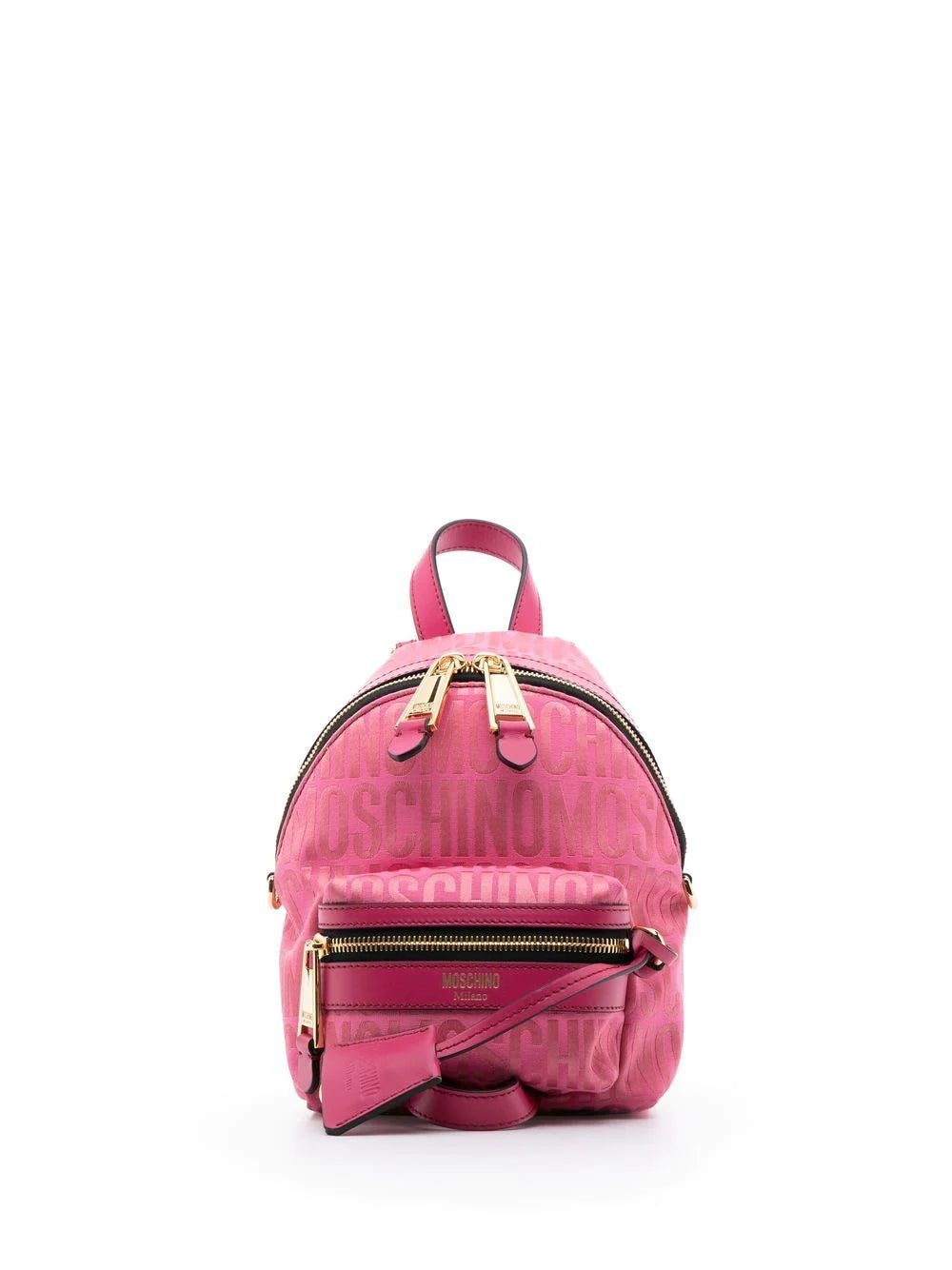 Moschino mini logo-print backpack