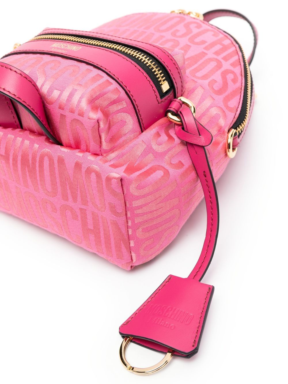 Moschino mini logo-print backpack - Image 4