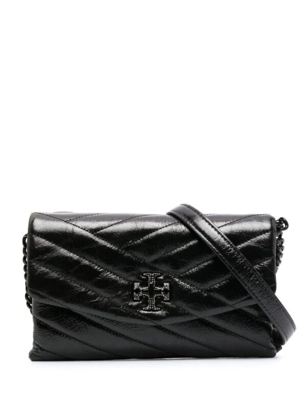 Tory Burch  Kira metallic quilted crossbody bag