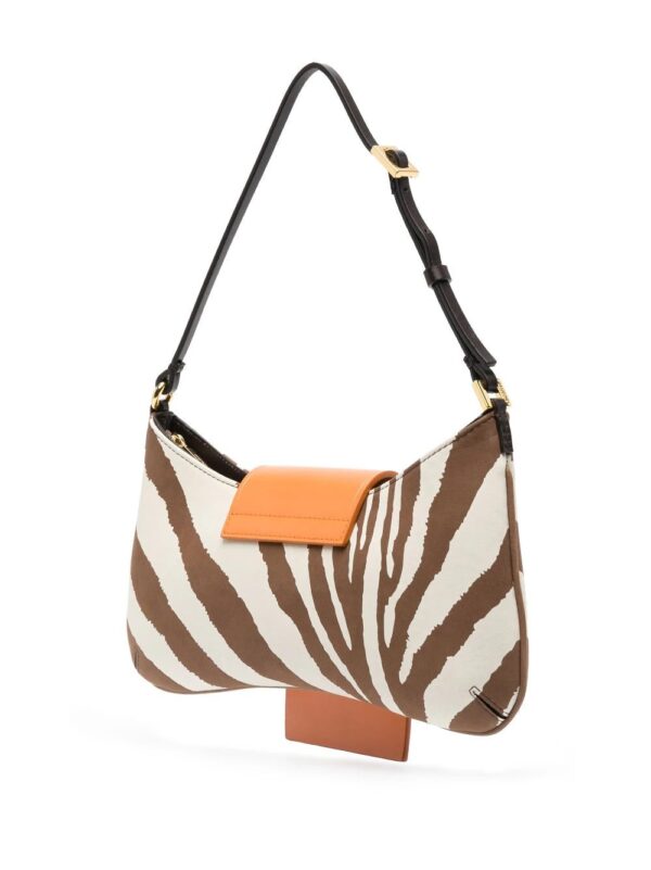 Jacquemus  Le Bisou zebra-print shoulder bag - Image 2