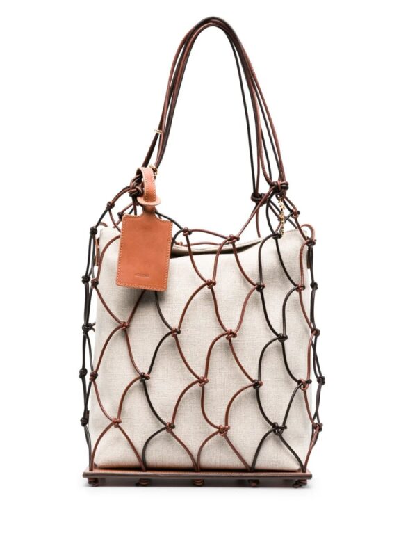 Jacquemus  fishnet tote bag