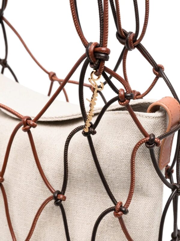 Jacquemus  fishnet tote bag - Image 4