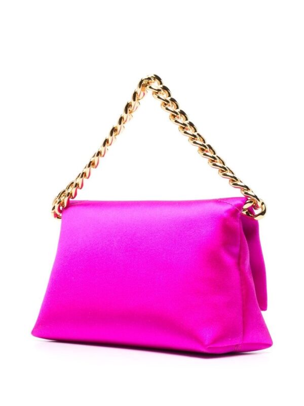 Tom Ford logo-patch chain-link clutch - Image 3