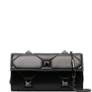 Valentino Garavani Roman Stud quilted clutch bag