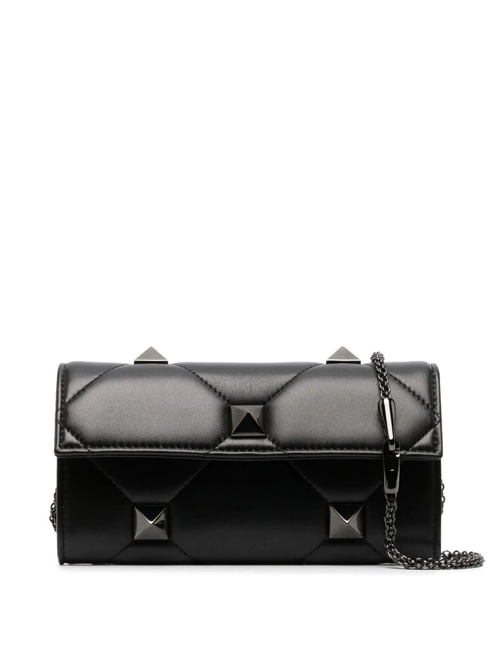 Valentino Garavani Roman Stud quilted clutch bag
