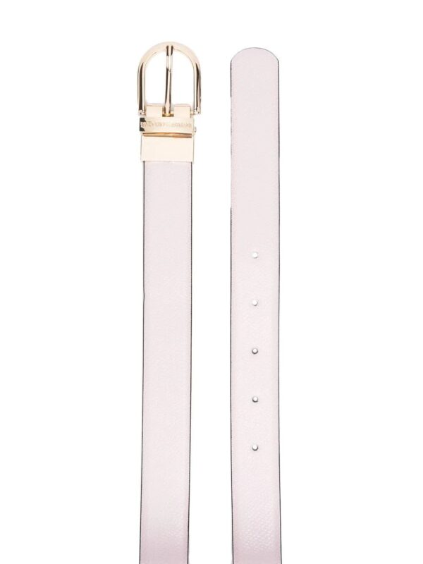 Emporio Armani  logo-buckle leather belt - Image 2