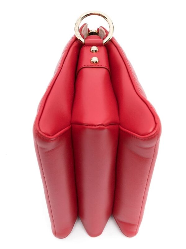 Dolce & Gabbana stitched-logo detail clutch bag - Image 4