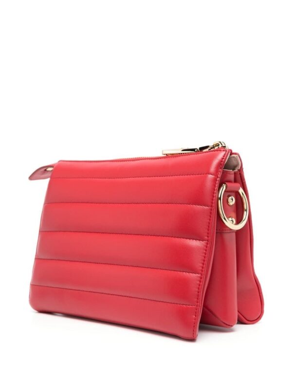 Dolce & Gabbana stitched-logo detail clutch bag - Image 3