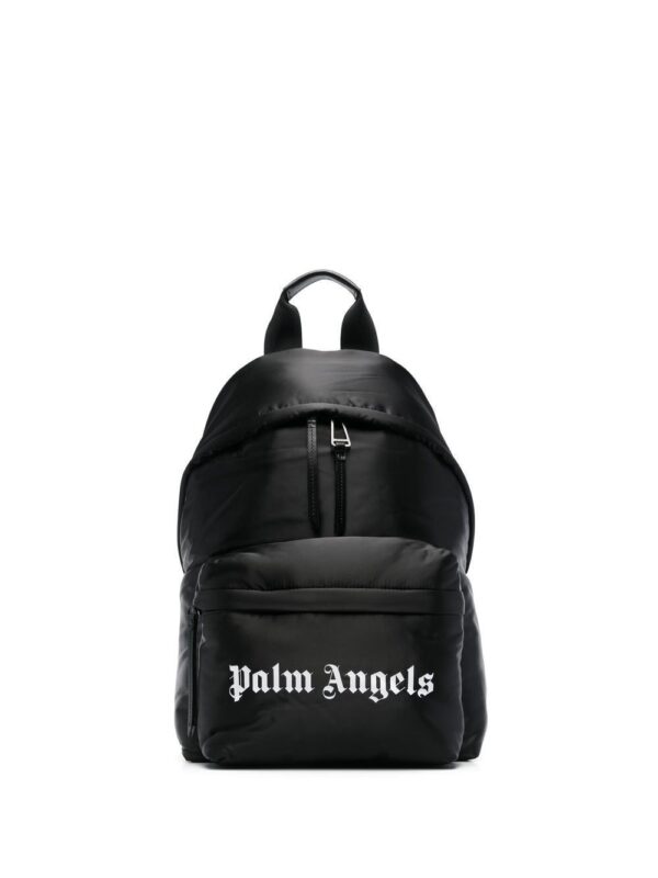 Palm Angels logo-print backpack