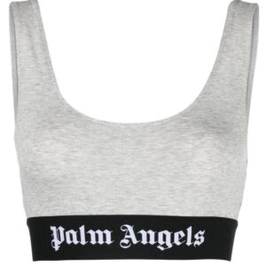 Palm Angels  logo-trim bra