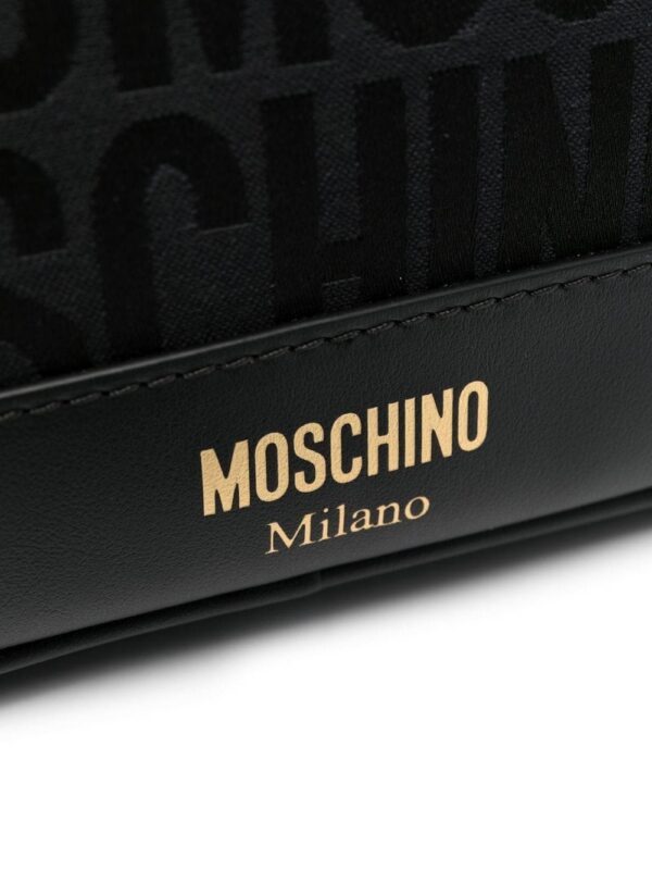 Moschino logo-detail shoulder bag - Image 4