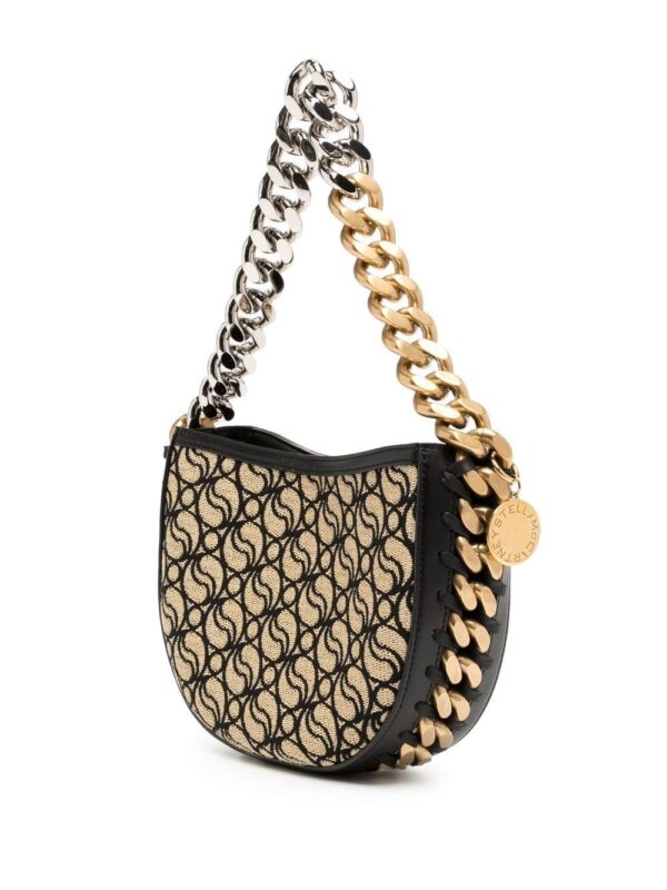 Stella McCartney S-wave canvas shoulder bag - Image 3