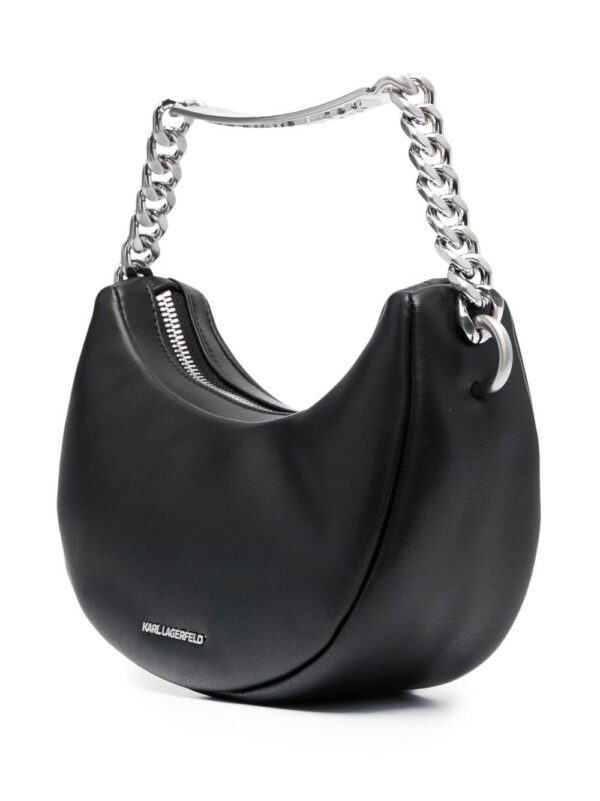 Karl Lagerfeld logo-plaque shoulder bag - Image 3