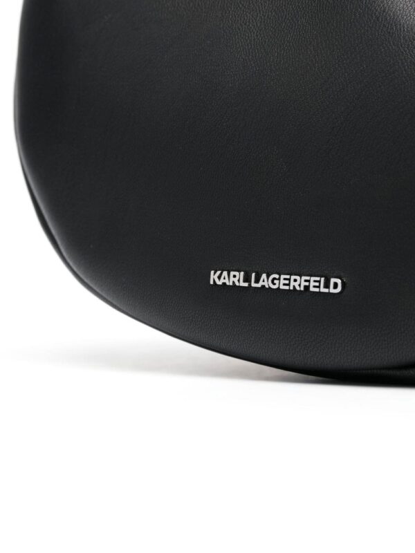 Karl Lagerfeld logo-plaque shoulder bag - Image 4