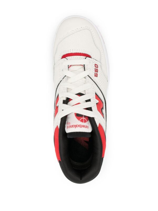 New Balance 550 logo-embossed low-top leather sneakers - Image 6