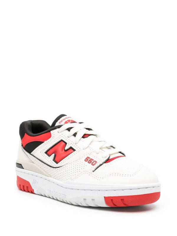 New Balance 550 logo-embossed low-top leather sneakers - Image 4