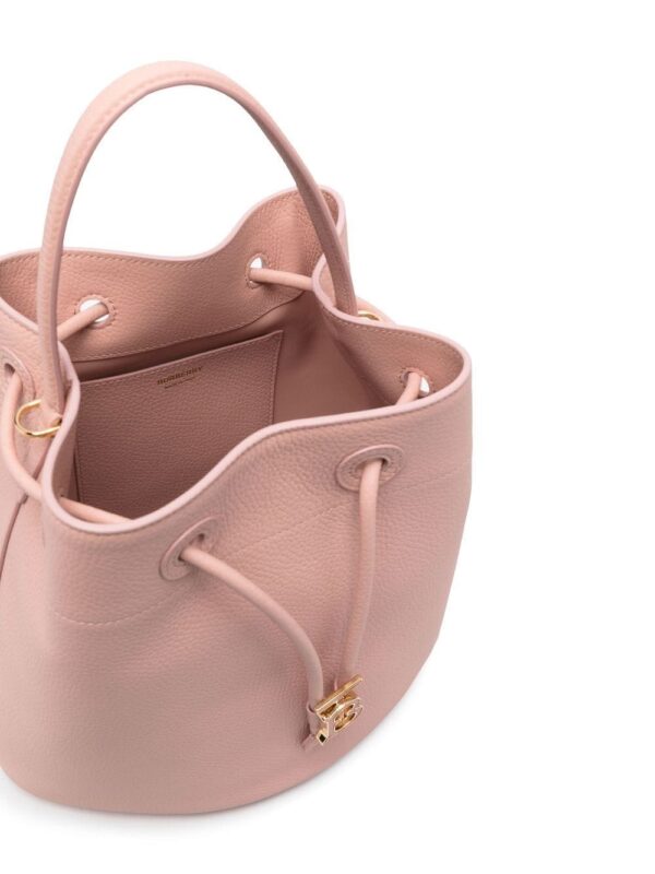 Burberry grained-leather bucket bag - Image 5