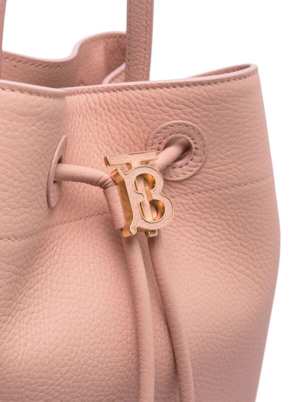 Burberry grained-leather bucket bag - Image 4