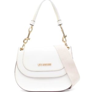 Love Moschino logo-plaque shoulder bag