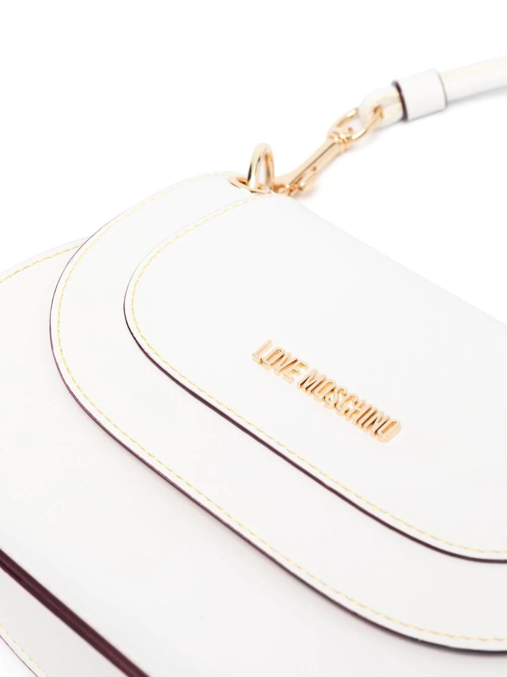 Love Moschino logo-plaque shoulder bag - Image 3