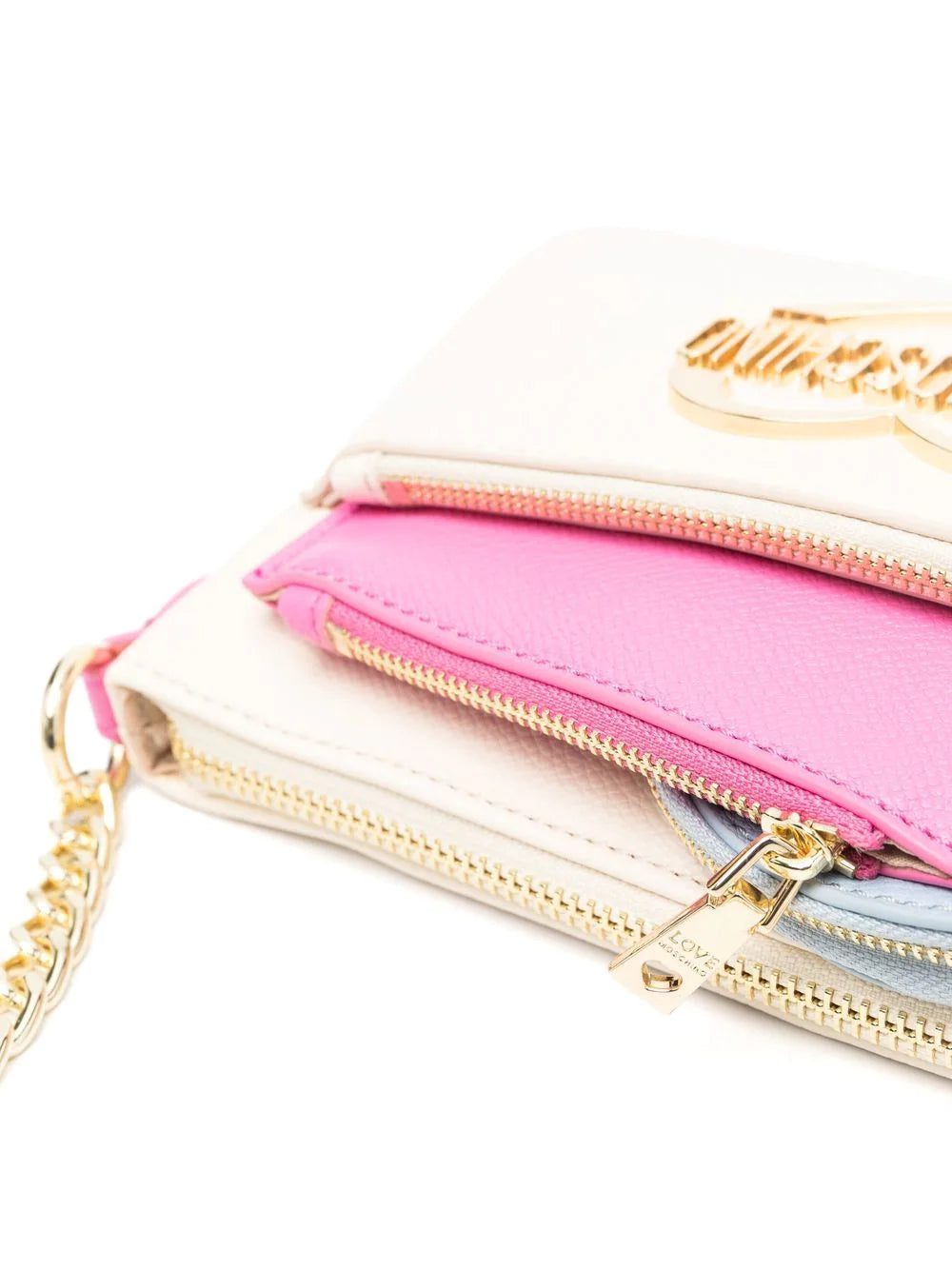 Love Moschino logo-plaque tote bag - Image 3