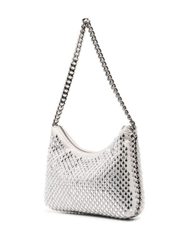 Stella McCartney Falabella crystal-embellished clutch bag - Image 4