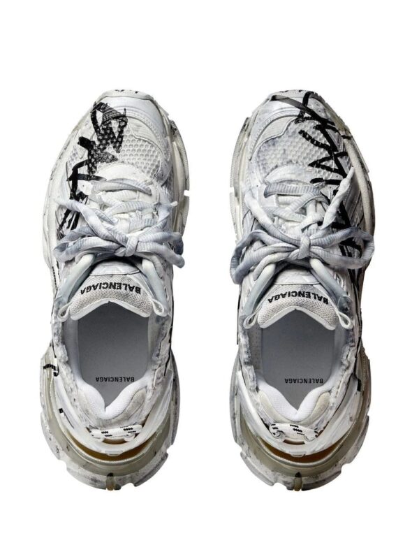 Balenciaga  Graffiti Runner lace-up sneakers - Image 3