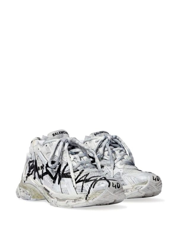 Balenciaga  Graffiti Runner lace-up sneakers - Image 2
