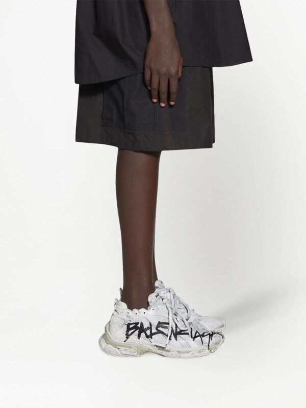 Balenciaga  Graffiti Runner lace-up sneakers - Image 4