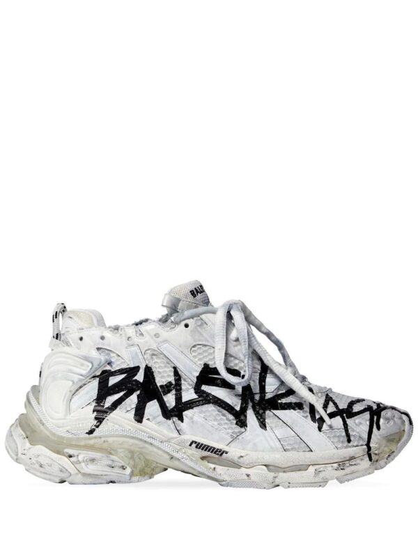 Balenciaga  Graffiti Runner lace-up sneakers