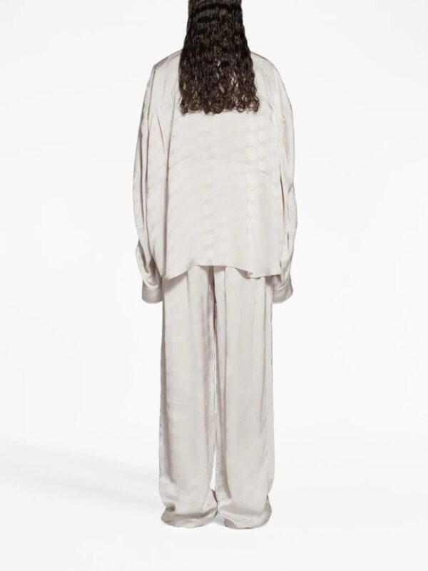 Balenciaga  BB-monogram button-up shirt - Image 4