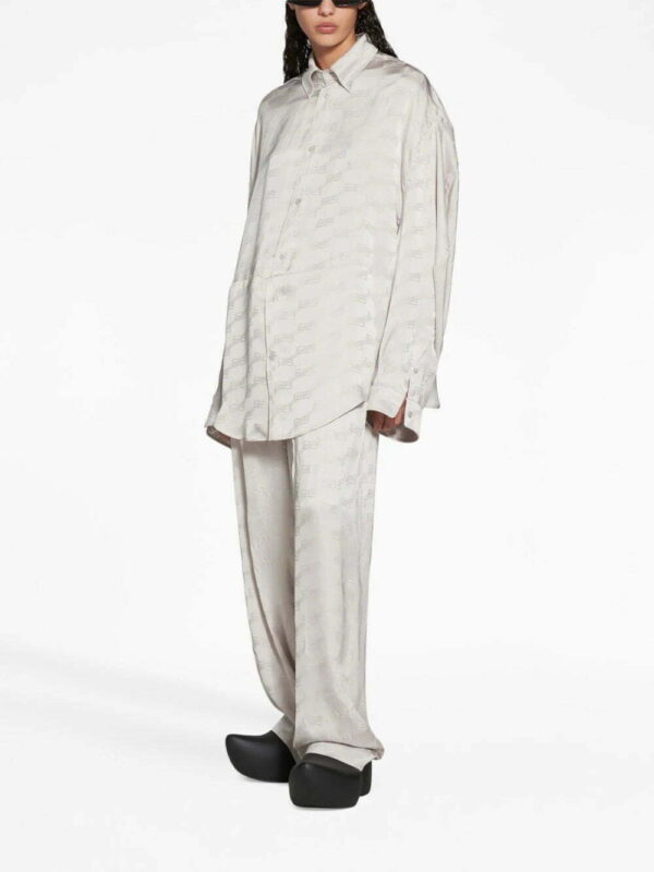 Balenciaga  BB-monogram button-up shirt - Image 2