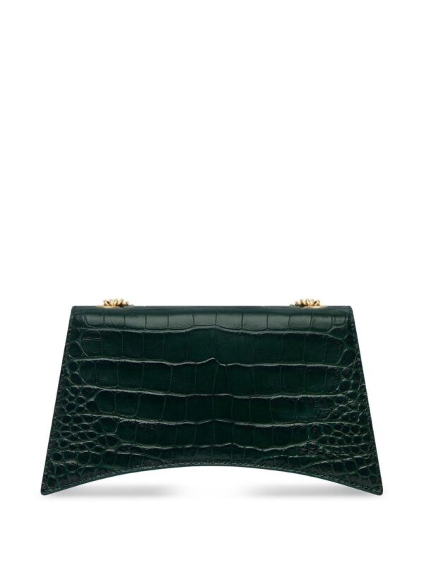 Balenciaga Crush crocodile-embossed shoulder bag - Image 3