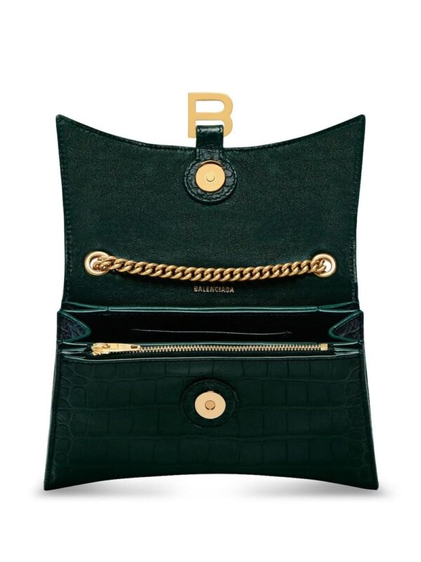 Balenciaga Crush crocodile-embossed shoulder bag - Image 5