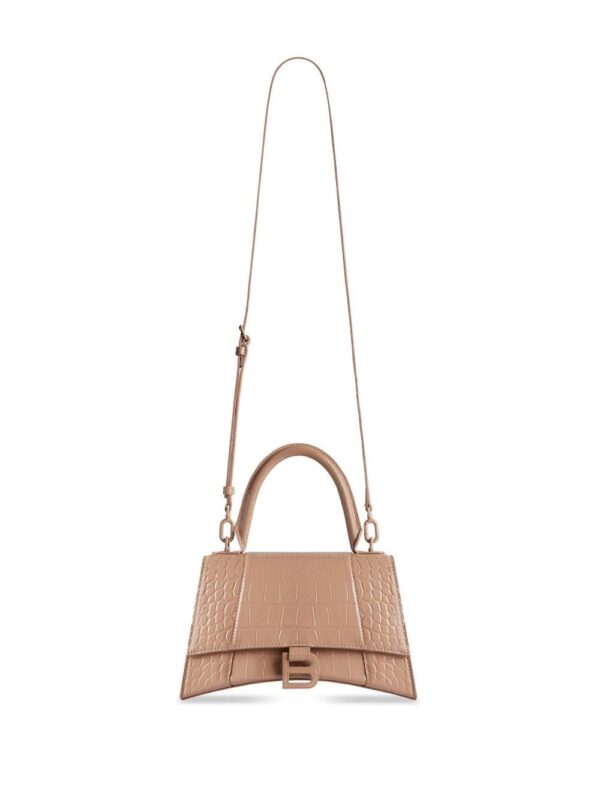 Balenciaga Hourglass crocodile-embossed bag - Image 5