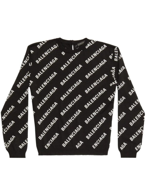 Copy of sacai  stripe-print long-sleeve shirt
