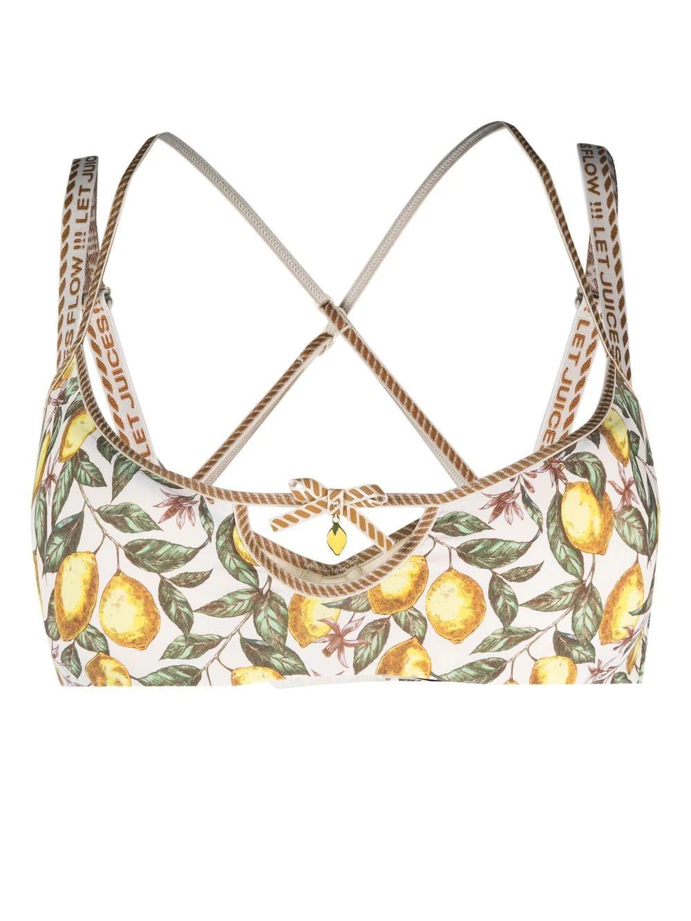 Marlies Dekkers Mambo lemon-print bralette