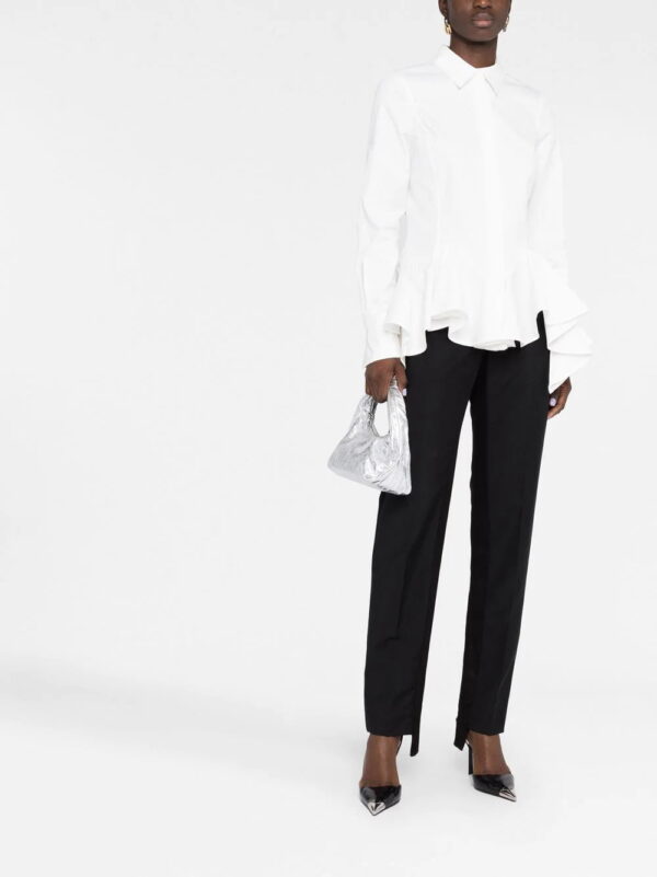 Givenchy  peplum-hem cotton shirt - Image 2