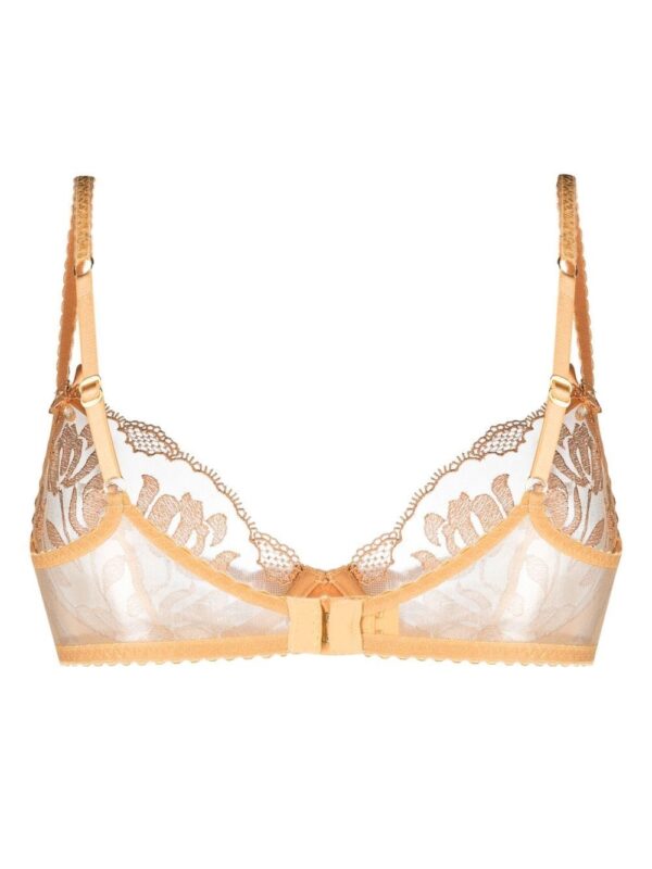 Agent Provocateur  Sparkle plunge underwired bra - Image 2
