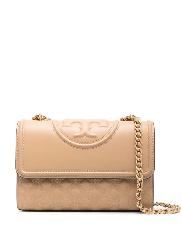 Tory Burch  Fleming embossed shoulder bag