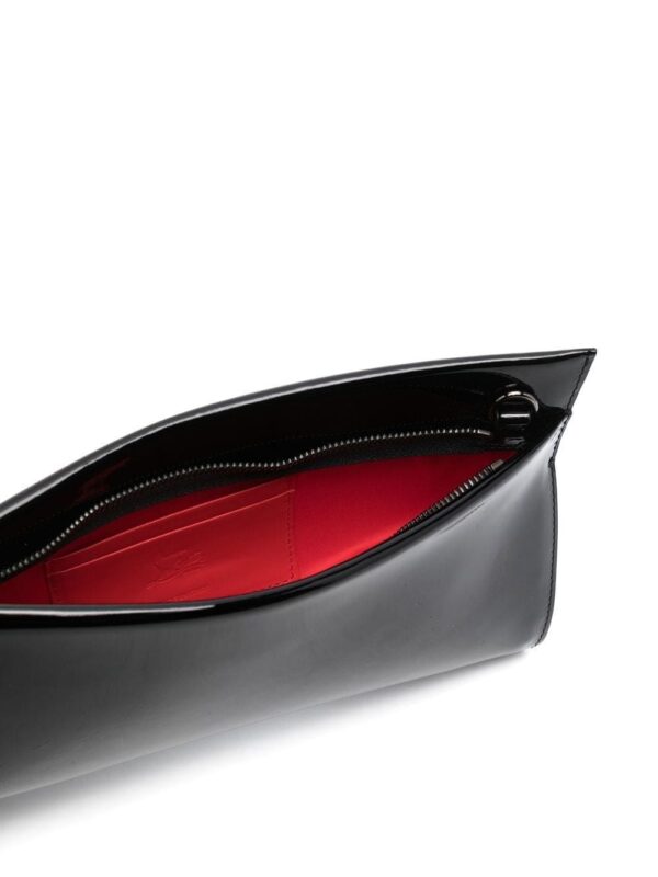 Christian Louboutin patent-leather clutch-bag - Image 5