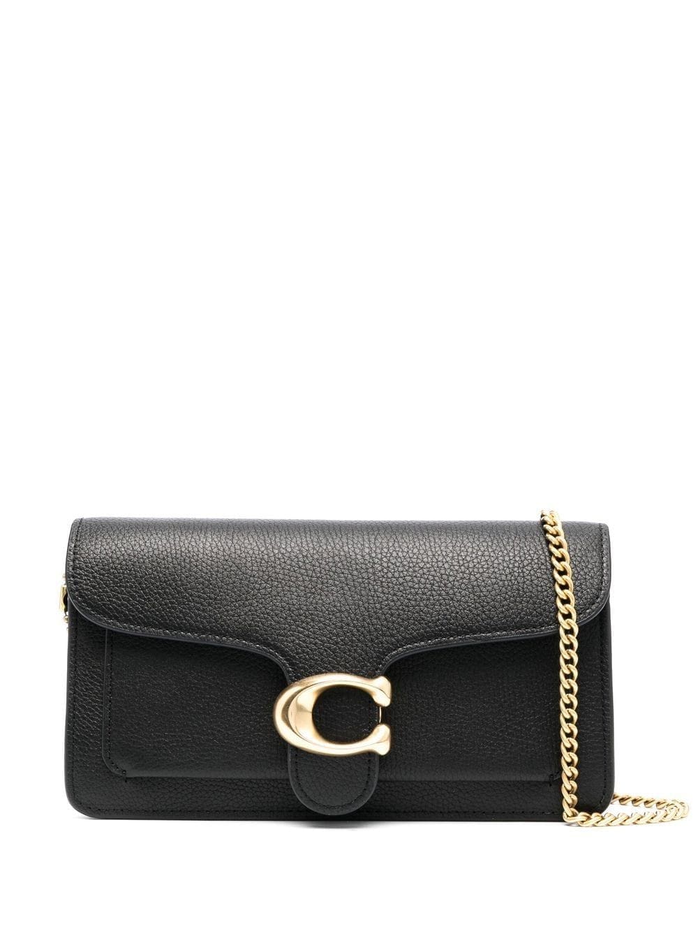 Coach logo-plaque crossbody bag