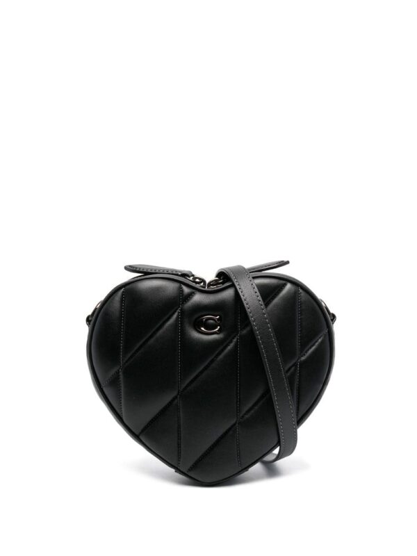 Coach heart-shape crossbody bag