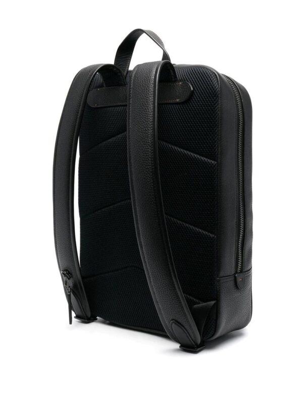 Coach multi-pocket leather backpack - Image 3
