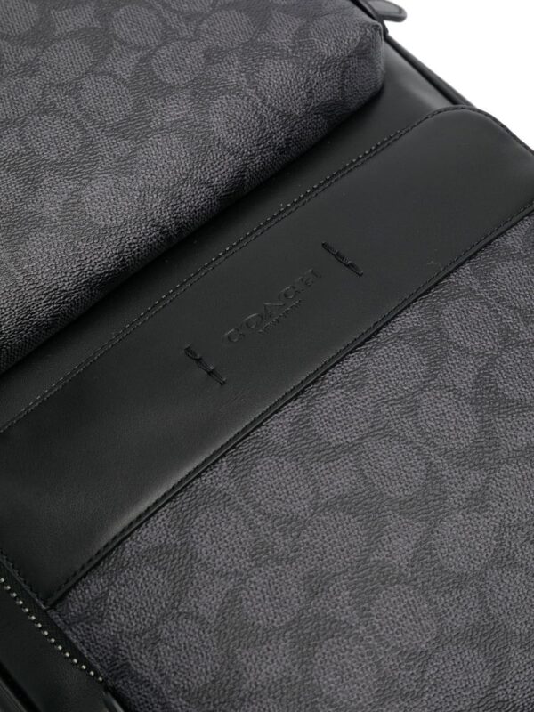 Coach monogram-print leather backpack - Image 4
