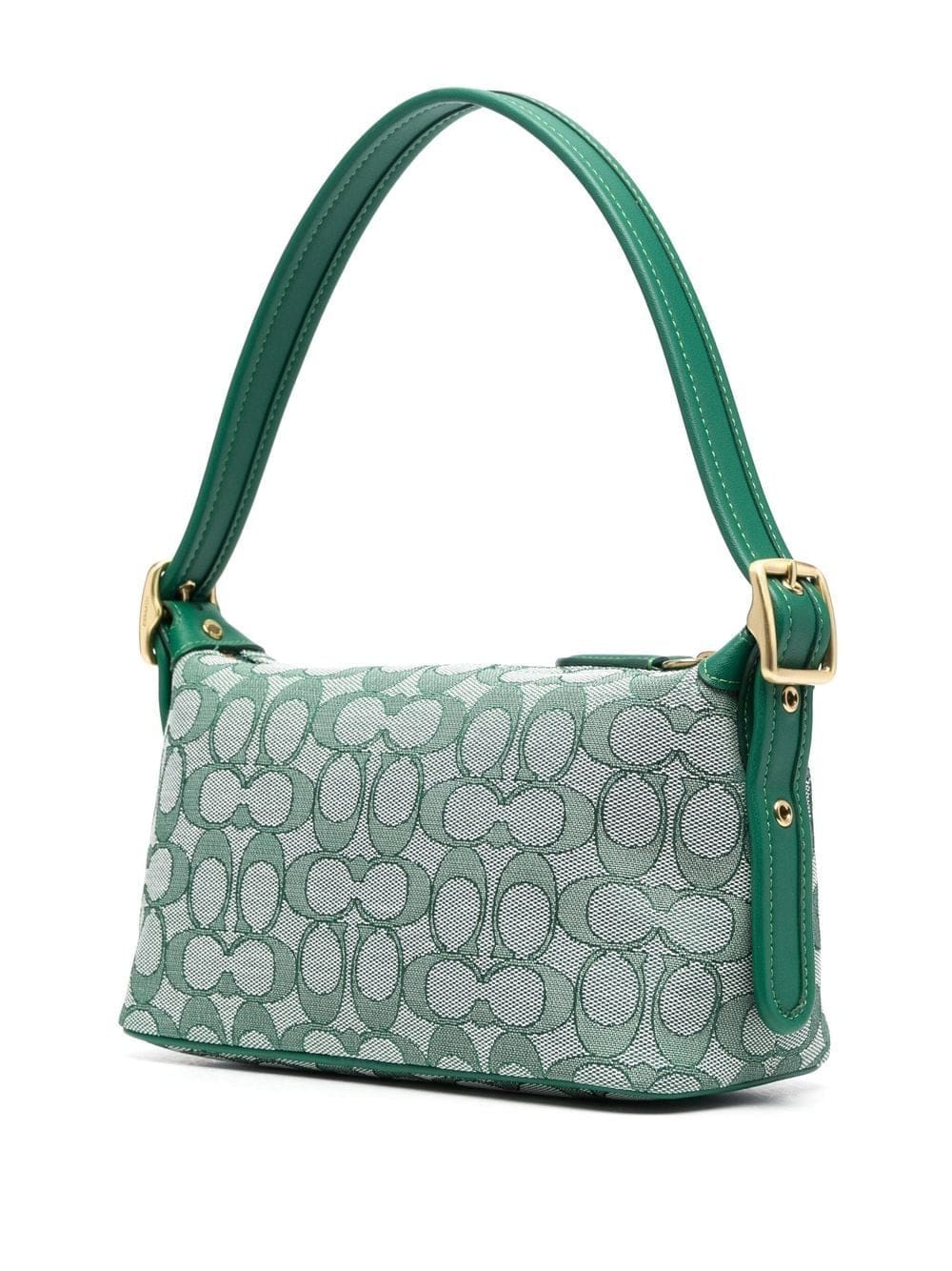 Coach monogram jacquard shoulder bag - Image 3