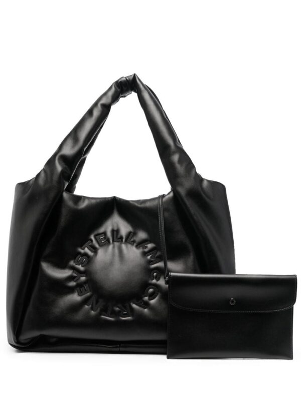Stella McCartney Stella Logo puffer tote bag