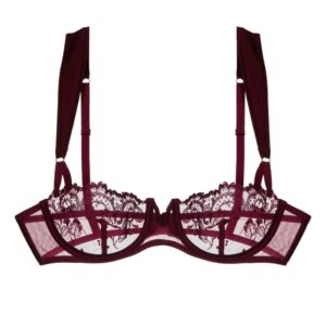 Kiki de Montparnasse  Juliette embroidered balconette bra